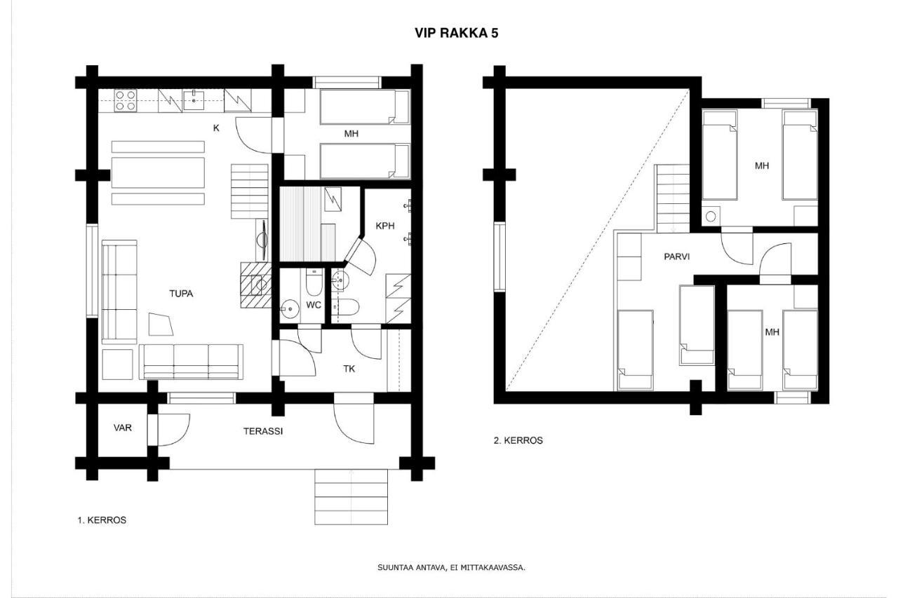 Vip Rakka Villas 5 & 6 Levi Zewnętrze zdjęcie