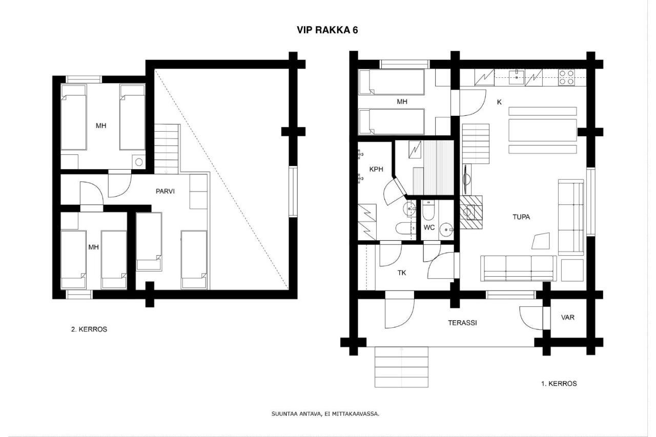Vip Rakka Villas 5 & 6 Levi Zewnętrze zdjęcie